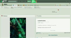 Desktop Screenshot of alajna.deviantart.com