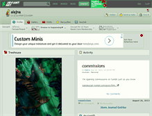 Tablet Screenshot of alajna.deviantart.com