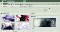 Desktop Screenshot of hahonryu.deviantart.com