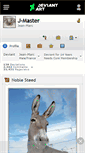Mobile Screenshot of j-master.deviantart.com