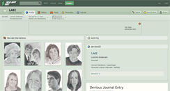 Desktop Screenshot of la82.deviantart.com