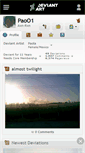 Mobile Screenshot of paoo1.deviantart.com