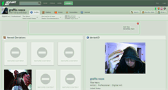 Desktop Screenshot of graffix-waxx.deviantart.com