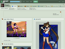 Tablet Screenshot of enayru.deviantart.com