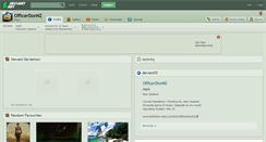 Desktop Screenshot of officerdonnz.deviantart.com
