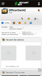 Mobile Screenshot of officerdonnz.deviantart.com