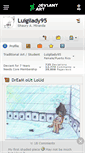 Mobile Screenshot of luigilady95.deviantart.com