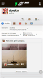 Mobile Screenshot of doeskin.deviantart.com