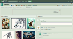 Desktop Screenshot of capnaliya.deviantart.com