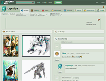 Tablet Screenshot of capnaliya.deviantart.com