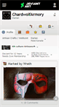 Mobile Screenshot of chardwolfarmory.deviantart.com