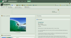 Desktop Screenshot of benjackson.deviantart.com