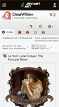 Mobile Screenshot of clearwillow.deviantart.com