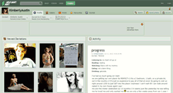 Desktop Screenshot of kimberlyaustin.deviantart.com