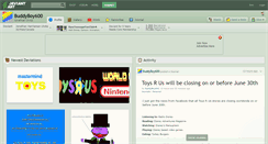 Desktop Screenshot of buddyboy600.deviantart.com