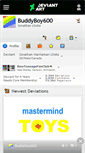 Mobile Screenshot of buddyboy600.deviantart.com