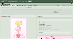 Desktop Screenshot of club-lolita.deviantart.com