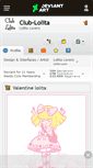 Mobile Screenshot of club-lolita.deviantart.com