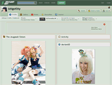 Tablet Screenshot of ichigokitty.deviantart.com