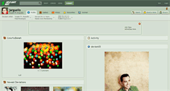 Desktop Screenshot of jarguello.deviantart.com