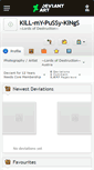 Mobile Screenshot of kill-my-pussy-kings.deviantart.com