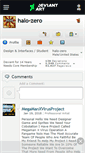 Mobile Screenshot of halo-zero.deviantart.com