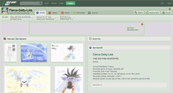 Desktop Screenshot of fierce-deity-link.deviantart.com