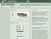 Tablet Screenshot of bioillustration.deviantart.com