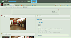 Desktop Screenshot of c4n73r0.deviantart.com
