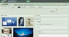 Desktop Screenshot of junseba.deviantart.com