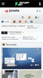 Mobile Screenshot of junseba.deviantart.com