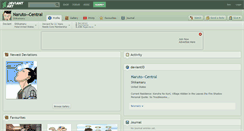 Desktop Screenshot of naruto--central.deviantart.com