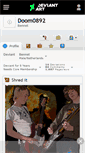 Mobile Screenshot of doom0892.deviantart.com