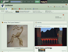 Tablet Screenshot of lordkaizen.deviantart.com