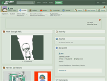 Tablet Screenshot of jcsm.deviantart.com