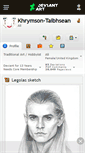 Mobile Screenshot of khrymson-taibhsean.deviantart.com