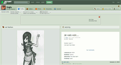 Desktop Screenshot of goglu.deviantart.com