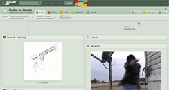 Desktop Screenshot of hecho-en-mexico.deviantart.com