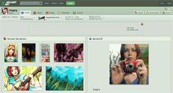 Desktop Screenshot of insaro.deviantart.com