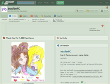 Tablet Screenshot of inoxtenfc.deviantart.com