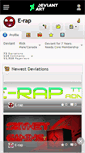 Mobile Screenshot of e-rap.deviantart.com