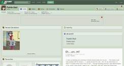 Desktop Screenshot of fumio-usui.deviantart.com