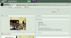 Desktop Screenshot of lyapoetry.deviantart.com