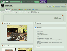 Tablet Screenshot of lyapoetry.deviantart.com