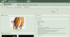 Desktop Screenshot of mayuko-blues.deviantart.com