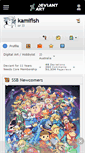 Mobile Screenshot of kamifish.deviantart.com