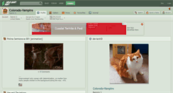 Desktop Screenshot of colorado-vampire.deviantart.com