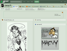 Tablet Screenshot of macuy19.deviantart.com