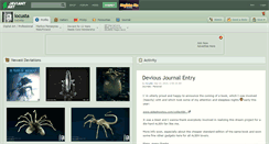 Desktop Screenshot of locusta.deviantart.com