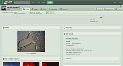 Desktop Screenshot of nauticalstar13.deviantart.com